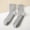 Gray, variant on Comfortable Compression Socks for Women Comfortable Breathable Glued Non Slip Mid Length Yoga Socks Saving to 65% off!