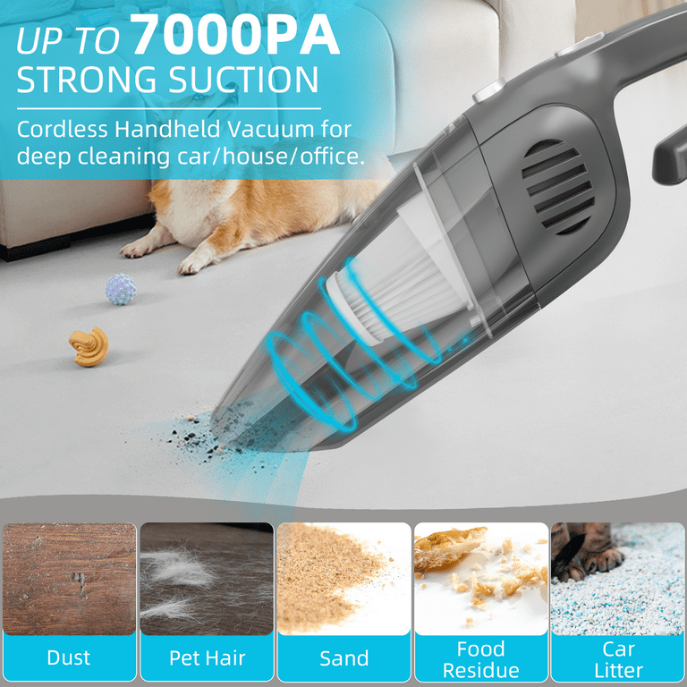 Handheld Vacuum Cordless, Portable Car Vacuum Cordless