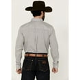 thumbnail image 4 of Cody James Men's Rejoice Geo Print Long Sleeve Button-Down Stretch Western Shirt - CJSU24W45-WHT X-, 4 of 4