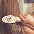 thumbnail image 3 of Fall Gnomes with Autumn Leaves Pattern Hair Brush,Girls Detangling Hair Brush,Glide Through Tangles with Ease for Wet & Dry Hair, 3 of 7
