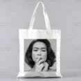thumbnail image 1 of Bolso de compras de la cantante de Mitski para mujer, bolso de lona Be The Cowboy, bolso ecológico de dibujos animados, burme Me At Makeout Creek Shopper, bolsos de hombro, 1 of 1