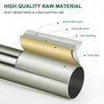 thumbnail image 3 of Urbanest No Drilling Heavy Duty Adjustable Spring Tension Curtain Window Rod, 24"-42" - Antique Gold, 3 of 11