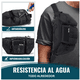 thumbnail image 2 of Cangurera Bloosom  Táctica Militar Impermeable Riñonera Deportiva Negro, 2 of 5