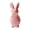 E, variant on Easter Bunny Flocked Resin Desktop Ornament Decorative Figurine for Home