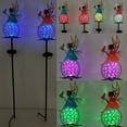 thumbnail image 7 of Solar Lights Fairy Ball Art Garden Stake, Pathway Stake Lighting Metal Angel Decor, Outdoor Decorative Lights Waterproof for Walkway, Yard, Lawn, Patio or Courtyard (Colorful change lights), 7 of 7