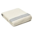 thumbnail image 3 of Decorative Cotton Blend Soft Throw Blanket for Bed, Pearl Island, 60X80 inches, 3 of 3