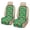 Christmas Icon Pattern, variant on CHAQLIN Colorful Tie-Dye Patterns Quilted Car Front Seat Covers, Easy Installation Polyester Car Seat Covers 2 Pcs Non-Slip Vehicle Seat Protector for SUV