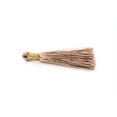 thumbnail image 3 of The Bead Chest Beige 3cm Silk Tassels (5 Pack), 3 of 4