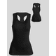thumbnail image 2 of Set De Dos Blusas Mujer Camiseta Dama Casual Blusa Crop Top UNITALLA, 2 of 5