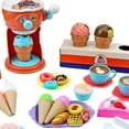 thumbnail image 4 of TISHITA 38 Pieces Pretend Play Kitchen Toys Train Fine Motor and Concentration Ice Cream, 4 of 9