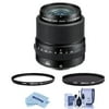 GF 45mm f/2.8 R WR Lens, Bundle with Hoya 62mm UV+CPL Filter Kit, ProOptic Cleaning Kit, Cleaning Cloth