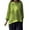 Green2, variant on yunLCZ Womens Long Sleeve Shirts Women's 202 Nine Point Sleeve Round Neck Cotton Linen Loose Casual Versatile Shirt Top T Shirt Womens Long Sleeve Shirts