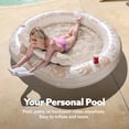 thumbnail image 4 of Tumbona inflable de bronceado para piscina Float SLOOSH Champagne, 4 of 7
