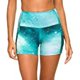 thumbnail image 4 of Gibobby Pantalones de mezclilla Pantalones cortos de entrenamiento para mujer Scrunch Booty Yoga Pantalones Tie-dye Pockets Leggings(Verde， XL), 4 of 5