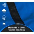 thumbnail image 5 of Airbag/Parachute Fabric Blue Ultra Light Lumber Tarp 20' x 27' (6' Drop) - 14 Oz Vinyl Lumber Tarps for Flatbed Truck & Trailer, 5 of 8