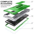 thumbnail image 5 of FITO For Google Pixel 6 Case, Phone Case with Screen Protector and Kickstand (Green), 5 of 7
