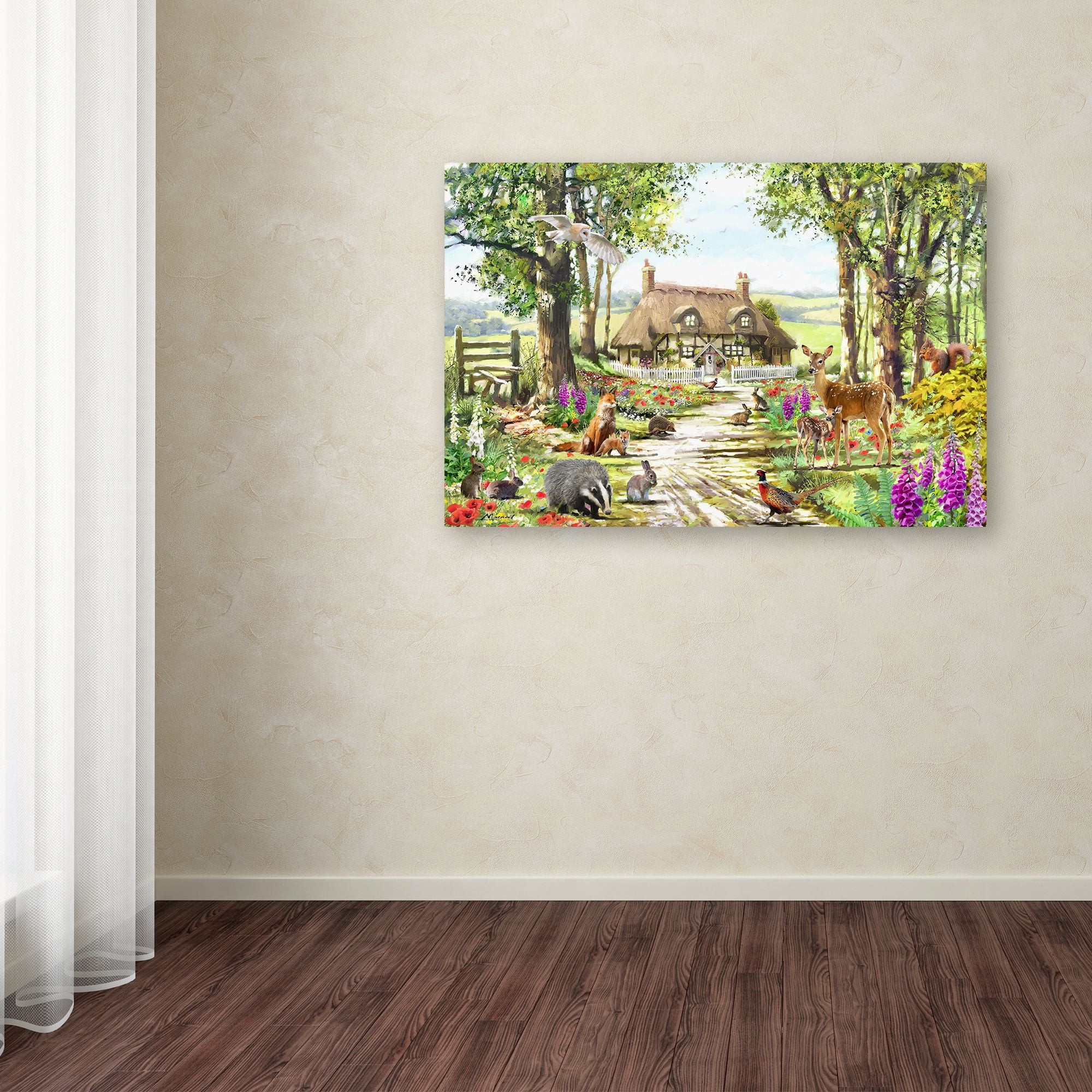 Trademark Fine Art 'Wildlife Copy' Canvas Art by The Macneil Studio