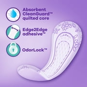 Always Daily Protect Panty Liners, Regular Length, Unscented, 48 Count