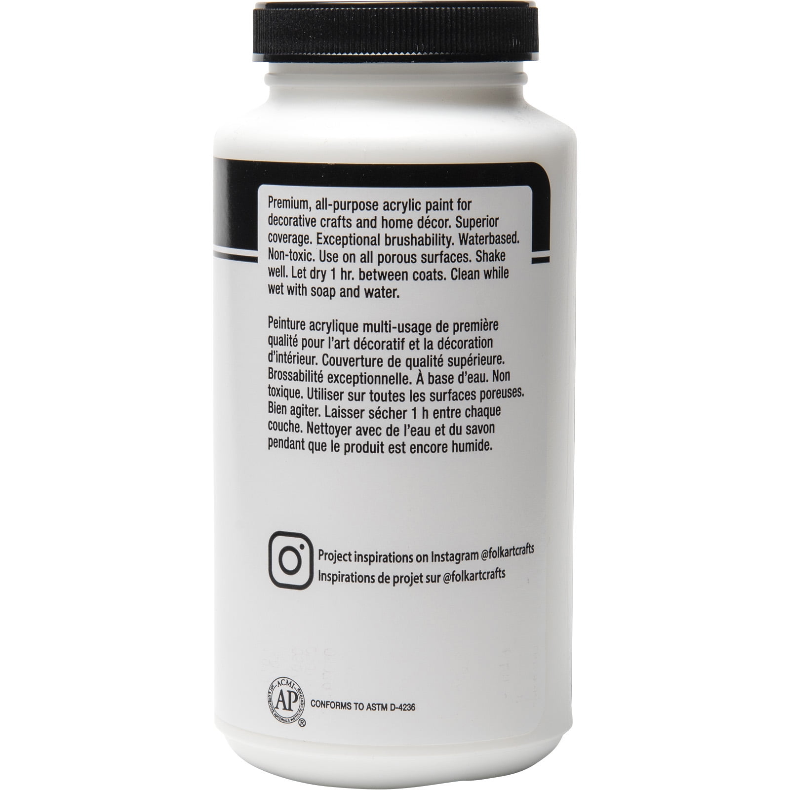 FolkArt Matte Acrylic Paint, 16oz., 6 Pack