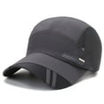 thumbnail image 4 of FADAACAI Ball Caps Women Caps for Women Mens Hat Baseball Hats for Men Summer Baseball Cap Quick Drying Mesh Back Sun Visor Sports Cap Riding Running Fishing Outdoor Gray1, 4 of 4