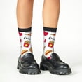 thumbnail image 4 of Rateoe Fast Food Pattern Children's Socks, Socks Gifts ,kids Crew Soft Cotton Socks , Moisture-Wicking, Durable, Ideal for Daily Wear & Sports, 4 of 5