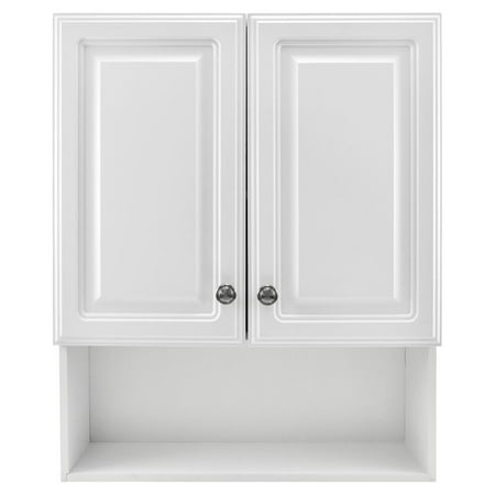 23-1/8 In. W X 27-7/8 In. H Framed Surface-Mount Bathroom Medicine Cabinet In White