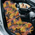 thumbnail image 3 of XYZCANDO Car Seat Cover Towel Tropical Sunset Palm Towel Seats Cover for Gym Workout Hiking, Comfortable Sweatproof Seat Towels Mat for Trucks Cars, 3 of 11