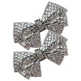 thumbnail image 3 of FRCOLOR  2 Pcs Rhinestones Shoes Accessory for Sneakers Bow Flower Man Bride, 3 of 8