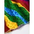 thumbnail image 6 of YIZYIF Kids Girls Summer Rainbow Color Bohemian Dress Floral Suspender Dress Vacation Beach Wear Type B 160, 6 of 7