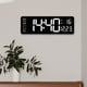 thumbnail image 2 of 16 Digital Wall Clock with Temperature Date Day Display Stylish Design, 2 of 5