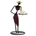 thumbnail image 2 of LSLJS Candle Holder Waiter Iron Ornament 9" for Outdoor Wedding Party, Candlestick Holders Metal Stands Decorative, Candle Holders with Electronic Candles for Table Fireplace Decor, 2 of 6