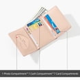 thumbnail image 4 of Ladies And Cute Flower Student Wallet Short Three Fold Ladies Wallet Small Women Wallet, 4 of 6