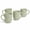 Sage, variant on SANGO Bethany Sage Ceramic Coffee Mugs Sets of 4, 15 oz Stoneware Mug Set