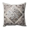thumbnail image 1 of Pillow Perfect 602318 16.5 Po Mère de Sable Perle Jeter Oreiller&44; Gris, 1 of 1