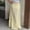 F-539Yellow, variant on ZHOGXU Women'S Skirt Summer High Waist Solid Color Comfortable Fashion Elegant Long Skirt For Everyday Wear,Yellow,L