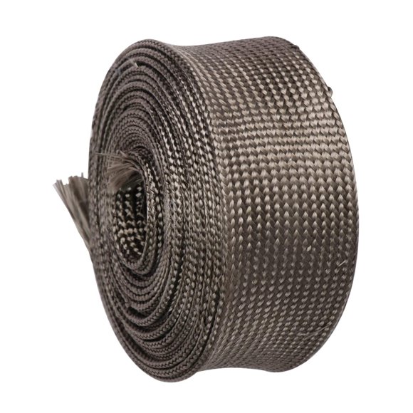 Sonoreboom Hose Wire Heat Shield Roll - Reduces Cables Temperatures, Wear-Resisting Adjustable Hose Heat Shield Sleeve for Car/Automotive/Truck Cable Protection (1'' - 6ft)