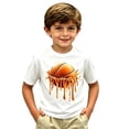 thumbnail image 3 of Chandail Garçon Col Rond Manches Courtes Chandails Garçon T-Shirt Tout-Petit Garçons 8-9 Ans Chandails, 3 of 3