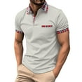 thumbnail image 1 of Ramiter Polo pour Hommes Manches Courtes Ajusté Classique Décontracté Golf GY1,3TG, 1 of 7