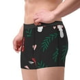 thumbnail image 3 of Kdxio Men's Boxer Briefs with Amanita Mushroom Print - Comfortable and Breathable Underwear for Everyday Wear, 3 of 7