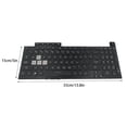 thumbnail image 2 of Clavier Rétroéclairé RGB pour Ordinateur Portable Appareil d'Entrée Rétroéclairé Remplacement pour ROG Strix G731, 2 of 8