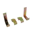 thumbnail image 4 of Speedway Motors Steel Radiator Mounting Bracket with Rubber Pads Kit Universal Fit Zinc Plated Hardware for Secure Radiator Support with Upper and Lower Brackets, 4 of 5