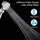 thumbnail image 4 of Cabezal de ducha de mano con manguera de 1,5 m, cabezal giratorio de 360°, ducha de mano de alta presión, ahorro de agua del 50%, filtro de tres niveles, cabezal de ducha cromado., 4 of 5