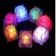 thumbnail image 3 of 12 Uds. Cubo de hielo Led resistente al agua, cubo de hielo con luz LED multicolor parpadeante que brilla en la oscuridad para beber en Bar Club, 3 of 5