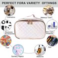 thumbnail image 5 of Portable pu diamond cosmetic bag magic color laser washing bag ladies cosmetic storage bag, 5 of 5