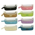 thumbnail image 4 of Goohae Pencil Pouch, Multicolor Pencil Case with Clear Window, Clear Aesthetic Pencil Case, Large Capacity Pen Organizer with Transparent Window, Makeup Bag, 4 of 8
