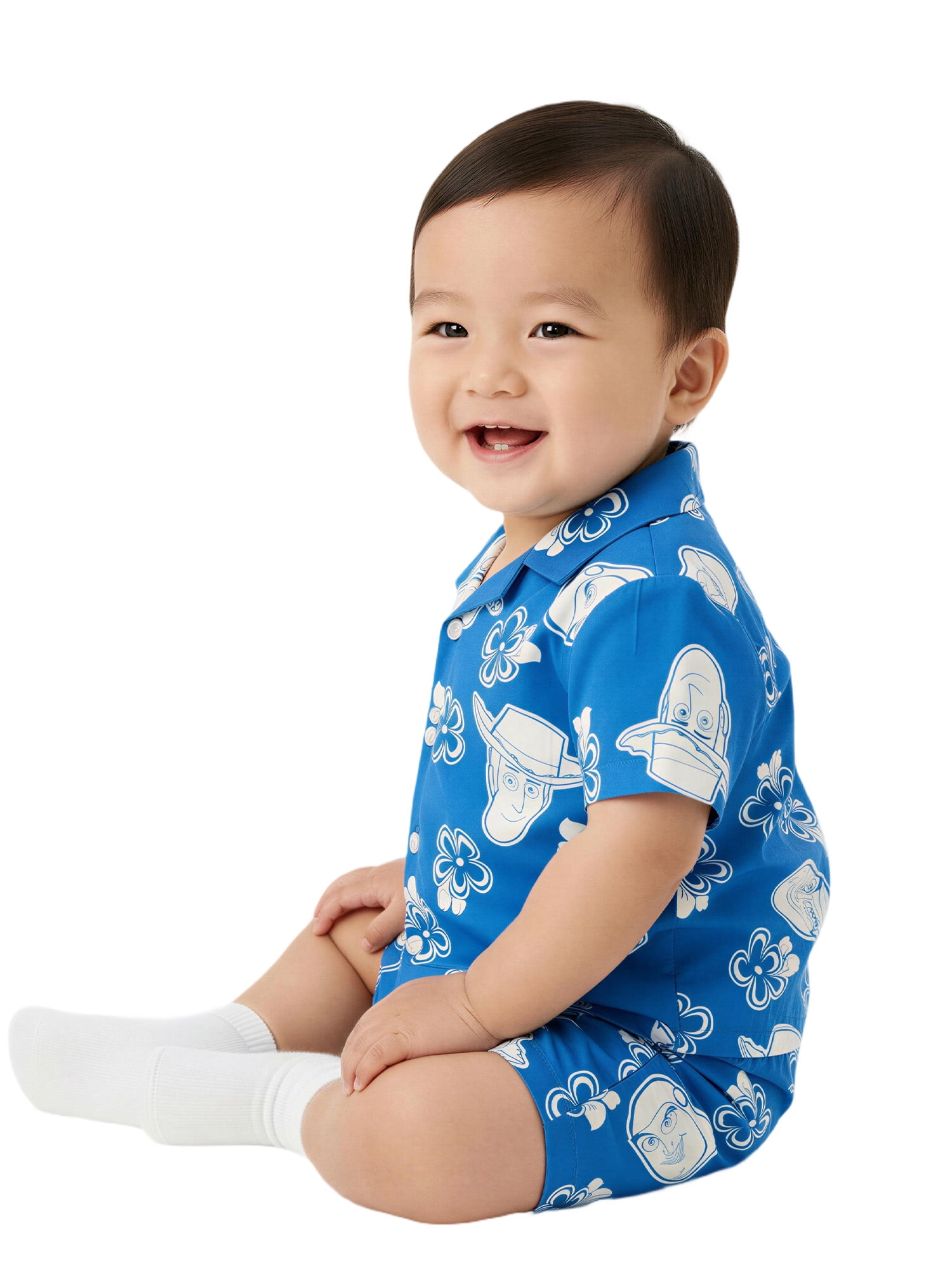 Toy Story Baby Boy Resort Short Set, Sizes 0-9 Months