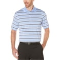 thumbnail image 1 of Polo de Rugby PGA Tour Airflux Stripe para hombre azul extragrande, 1 of 1