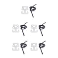 thumbnail image 3 of Soidarity Diving Hook Buckle with Bungee Gear Belt Snorkeling Dive Rope Swimming Stainless Parts Equipment Retainer Steel D-Ring Type2, 3 of 6