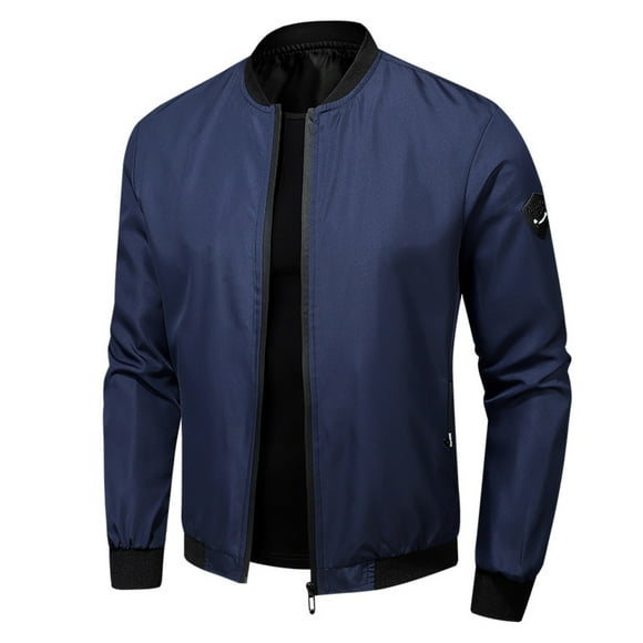 2025 Men Casual Autumn and insulated Leather Coats for Men Winter Coat Jacket Long Lined Rain Coats for Girls Sleeve Pockets Coat Top Falls Jacket Zipper Print Coat with Pockets