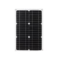 thumbnail image 1 of TFixol 18W 12V Solar Panel Kit Off Grid Monocrystalline Module with Solar Charge Controller SAE Connection Cable Kits, 1 of 7